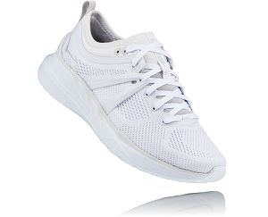 Hoka One One Tivra Womens Training Shoes White/Nimbus Cloud | AU-5489067